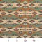 Jade - Aqua & Teal,Orange & Rust Abstract & Geometric,Global,Southwestern Upholstery Fabric 54 Inches"
